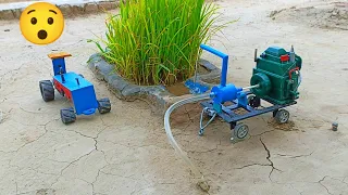diy tractor mini well water pump sciencce project II@Mini Creativell @keepvilla @diyminifarmer
