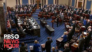 WATCH: Chief Justice Roberts swears in senators ahead of Trump impeachment trial