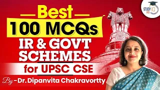 Best 100 IR & Government Schemes Questions for UPSC Prelims 2024 | StudyIQ IAS