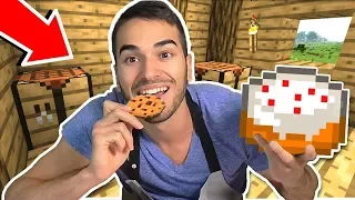 MANGIO IL CIBO DI MINECRAFT NELLA VITA REALE