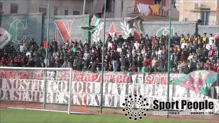 Sancataldese, il tifo nella gara contro Catania, Serie D 2022-23