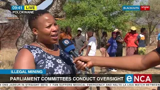 Parliament Committees conduct oversight visits to illegal mining hotspots