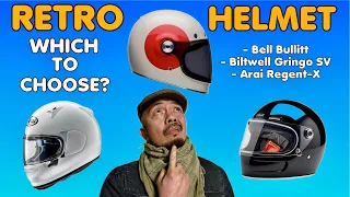 3 Great Retro Motorcycle Helmets for 2024