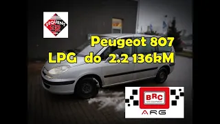 Peugeot 807 LPG 2.2 na BRC od ARG Auto Gaz Łódź