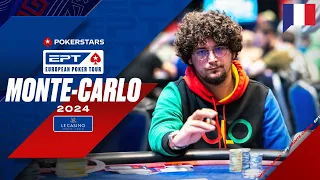 EPT Monte-Carlo 2024 5K€ MAIN EVENT - Jour 4 avec Benny & Yu | PokerStars en Français