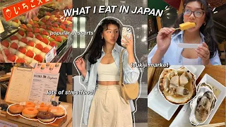 JAPAN VLOG 🍣 WHAT I EAT IN A WEEK IN TOKYO, tsukiji market, akihabara street food & days in my life