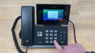 Set Voicemail Greeting on a Yealink T54W