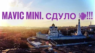 Mavic mini  Сдуло ветром!!!