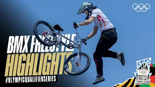 BMX Freestyle highlights from Shanghai! | #OlympicQualifierSeries