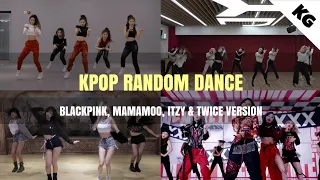 Kpop Random Dance| Blackpink, Mamamoo, Itzy & Twice ver. [mirrored]