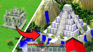 Reformei as Estruturas MAIS ANTIGAS do Minecraft