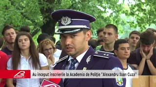 Au început înscrierile la Academia de Poliţie Alexandru Ioan Cuza