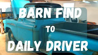 Barn Find 1958 Chevy Truck: Bad Hombre Garage Ep 71