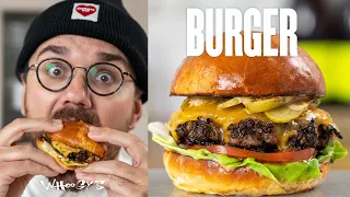 Faire un burger 100% maison !! 🍔 🔥 (vidéo spéciale 100K)