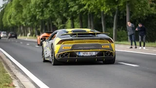 Supercars Accelerating - Capristo R8, 700HP X6M, 488 Pista, F12 TDF, Akrapovic GT3