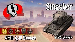 Smasher  |  4 Kills 6,4K Damage  |  WoT Blitz Replays