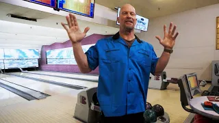 “Stone Cold” Steve Austin opens up a can on the bowling alley: A&E “Stone Cold” Takes on America
