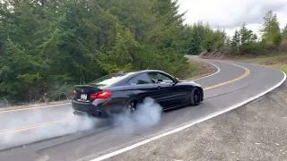 Bmw 435i Rolling Burnout