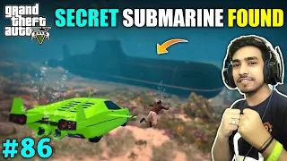 I STOLE UNDERWATER CAR TO FIND SUBMARINE | GTA V GAMEPLAY #86