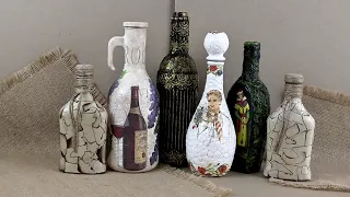 Декор бутылок/Bottle decor