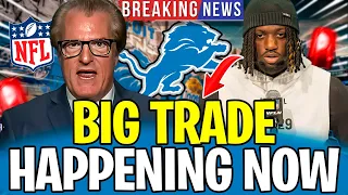 🏈🚨 BREAKING NOW: LIONS CLOSE TO BIG TRADE DEAL! WHO'S THE MYSTERY WR? DETROIT LIONS NEWS