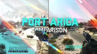 Port Arica - Battlefield 2042: Portal vs Battlefield: Bad Company 2 Comparison - Gameplay GTX 1080