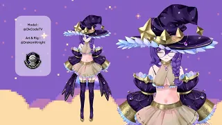 Live2D Showcase - OkCode's Pearl Mage Costume