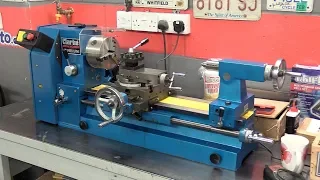 Delboy's Garage, Clarke CL430 Metal Lathe.