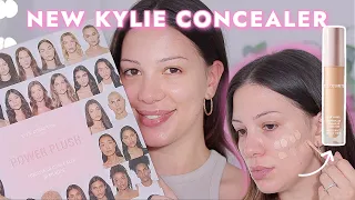 *NEW* KYLIE COSMETICS POWER PLUSH CONCEALER ✨ Review & Wear test @KylieCosmetics