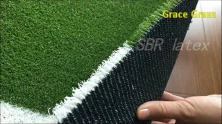 Durable artificial grass for gym sled