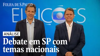 Veja os melhores momentos do debate para governador de SP e análise de Fábio Zanini | ELEIÇÕES 2022