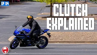 Explaining how a CLUTCH works on a Yamaha R7! | Learn to Ride a MOTORCYCLE Series - Ep 04