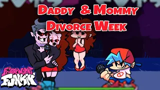 Friday Night Funkin' but Daddy Dearest & Mommy Get Divorce Week 2 Update + Cutscenes (FNF Mod)