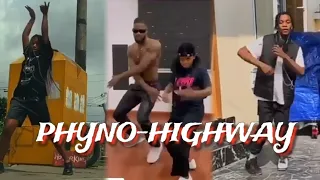 DJ kaywise ft Phyno - Highway Dance Challenge Compilation