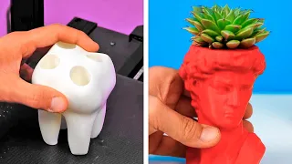 CREAZIONI E HACK INCREDIBILI CHE VORRAI PROVARE || PENNA 3D VS STAMPANTE 3D