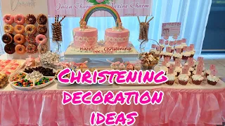 Christening decoration ideas | Christening for girls | Lenz Party