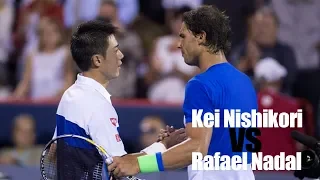 【テニス】神業連発…！？錦織圭とナダルの試合が衝撃すぎた…【神業】Kei Nishikori vs Rafael Nadal at Rogers Cup 2015