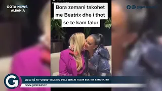 Video që po çmend rrjetin/ Bora Zemani takon Beatrix Ramosajn