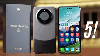 Huawei Mate 60 Pro - TOP 5 FEATURES!