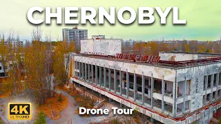 Chernobyl Drone Footage 4k | Pripyat Drone Footage