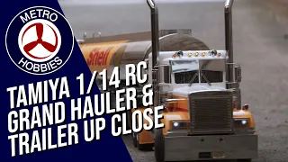 The Tamiya 1/14 Grand Hauler and Fuel Tanker Trailer RC Truck Kits | Radio Control Up Close