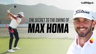 The Secret To Max Homa's Silky Swing | Film Study | Golf Digest