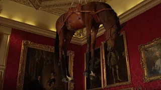 MAURIZIO CATTELAN "VICTORY IS NOT AN OPTION" AT BLENHEIM PALACE