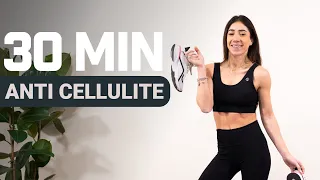 WORKOUT ANTICELLULITE - 30 minuti di allenamento senza salti