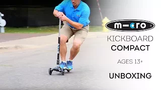 Kickboard Compact Scooter Unboxing | by Micro Kickboard