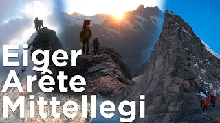 #2 Eiger Ridge Mittellegi and South Ridge Bernese Alps mountain mountaineering