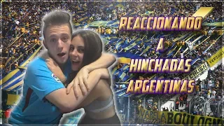 ESPAÑOL REACCIONA A LAS HINCHADAS DE ARGENTINA (CON MI NOVIA)!!! | BARRAS BRAVAS ARGENTINA