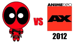 Deadpool vs Anime Expo 2012