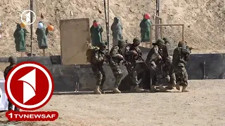 به رخ کشیدن مهارتهای نظامیان ویژه‌ی افغانستان به مخالفان دولت