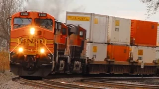 HD: America's Busiest Freight Railroad! BNSF's Marceline Mainline (Pt. 2)